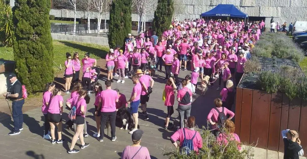 Marcha Solidaria en Meruelo.