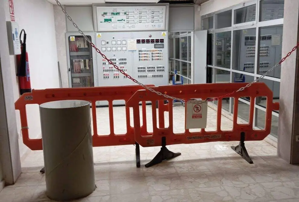 Estado de la planta potabilizadora El Toj.