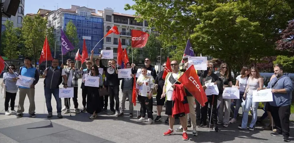 Concentraci&oacute;n de los trabajadores.
