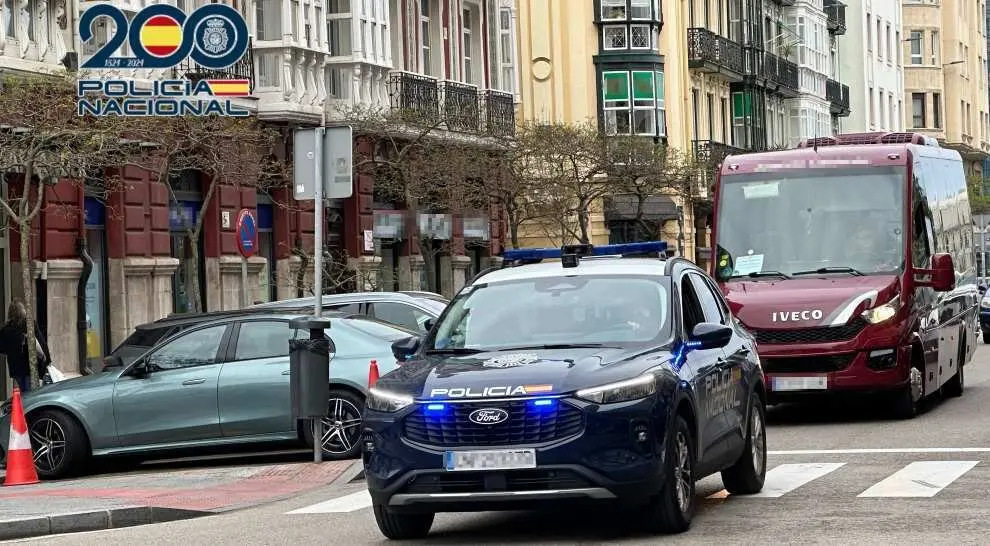 Polic&iacute;a Nacional.