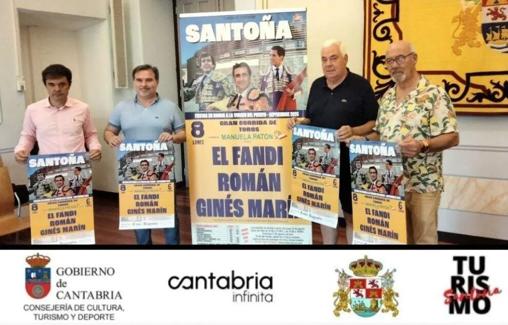 Presentaci&oacute;n de la corrida de toros de las Fiestas de la Virgen del Puerto. R.A.