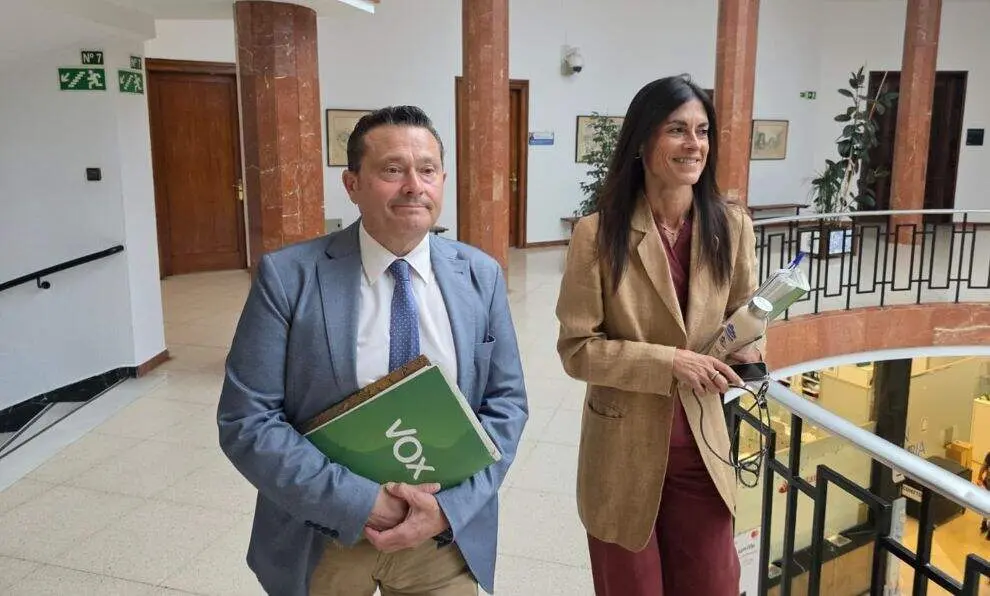 Concejales de Vox en Santander.