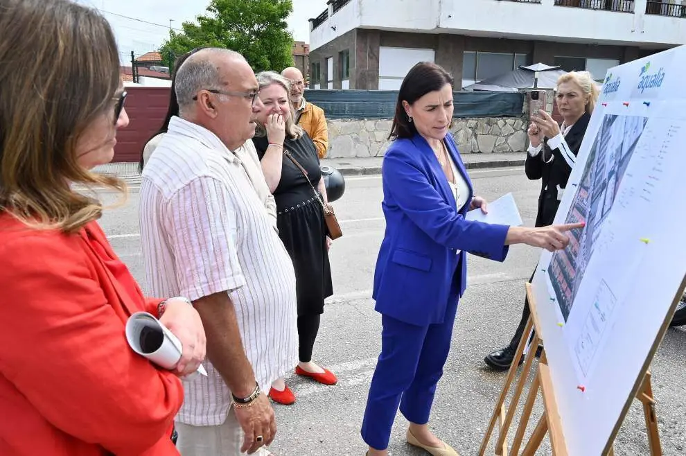 Inicio de las obras en Los Portuarios.