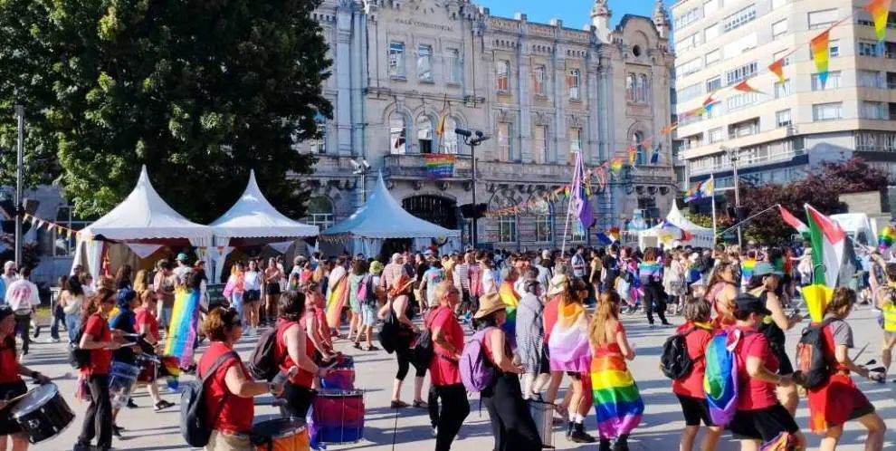 Manifestaci&oacute;n en Santander.