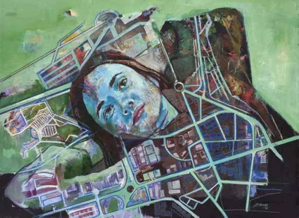 'Callejeando', t&iacute;tulo de una de sus creaciones.