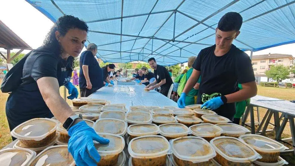 Preparaci&oacute;n de las raciones.