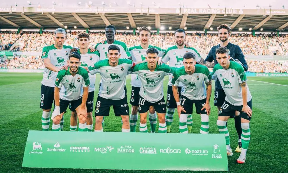 Alineaci&oacute;n del Racing de Santander.