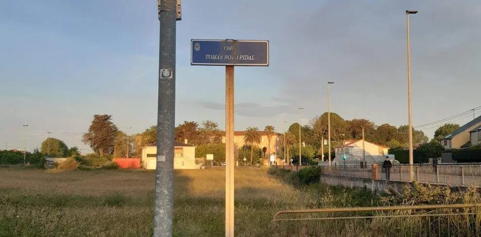 Calle cerca de Corb&aacute;n.