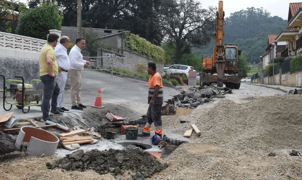 Obras de canalizaci&oacute;n de las aguas pluviales.