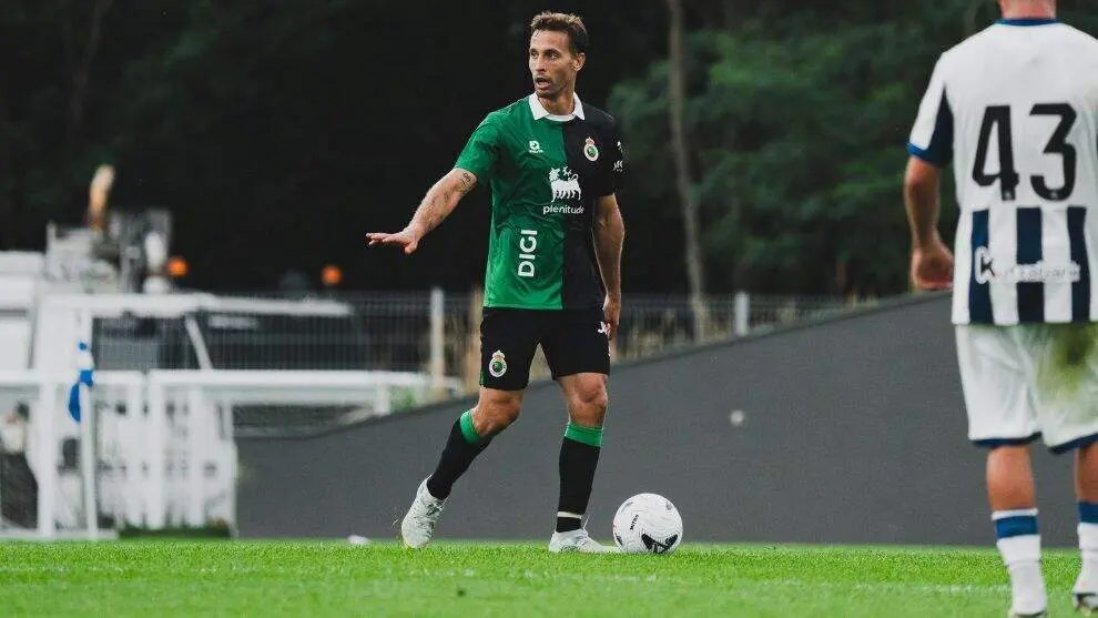 Sergio Canales en el encuentro en Zubieta.