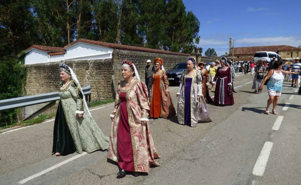 Figurantes en Villasevil. R.A.