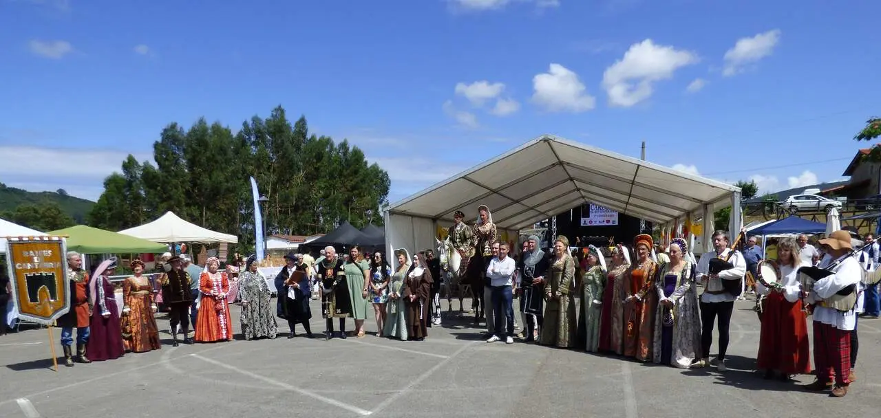 Participantes en la recreaci&oacute;n. R.A.