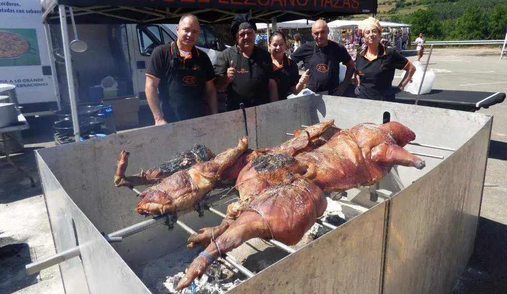Preparaci&oacute;n del asado. R.A.