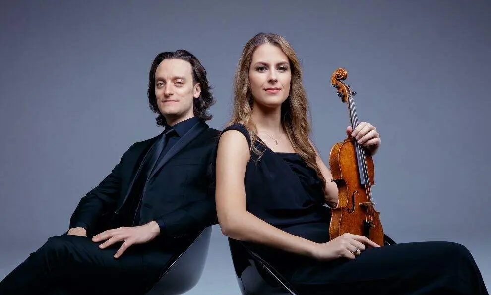 Francesca Dego y Alessandro Taverna.