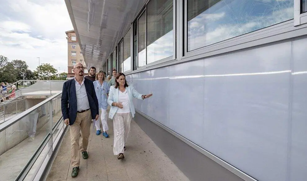 Visita del consejero de Salud al centro de salud de La Maruca.