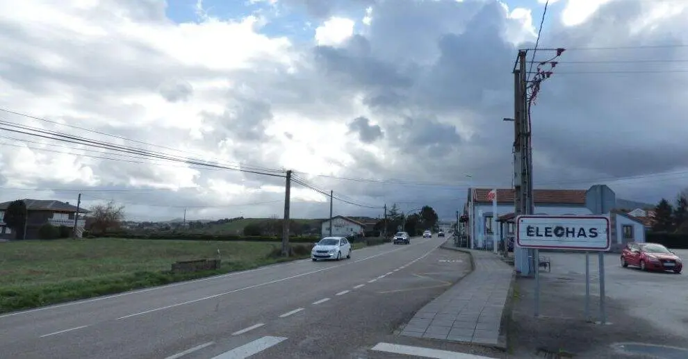 Localidad de Elechas en Marina de Cudeyo. R.A.