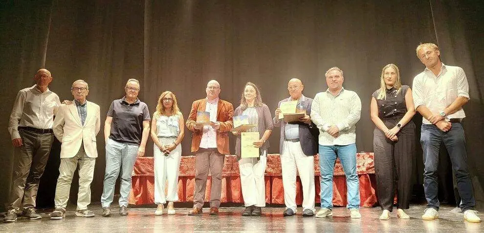 Acto de entrega de los premios del Concurso 'Santo&ntilde;a...la mar'.