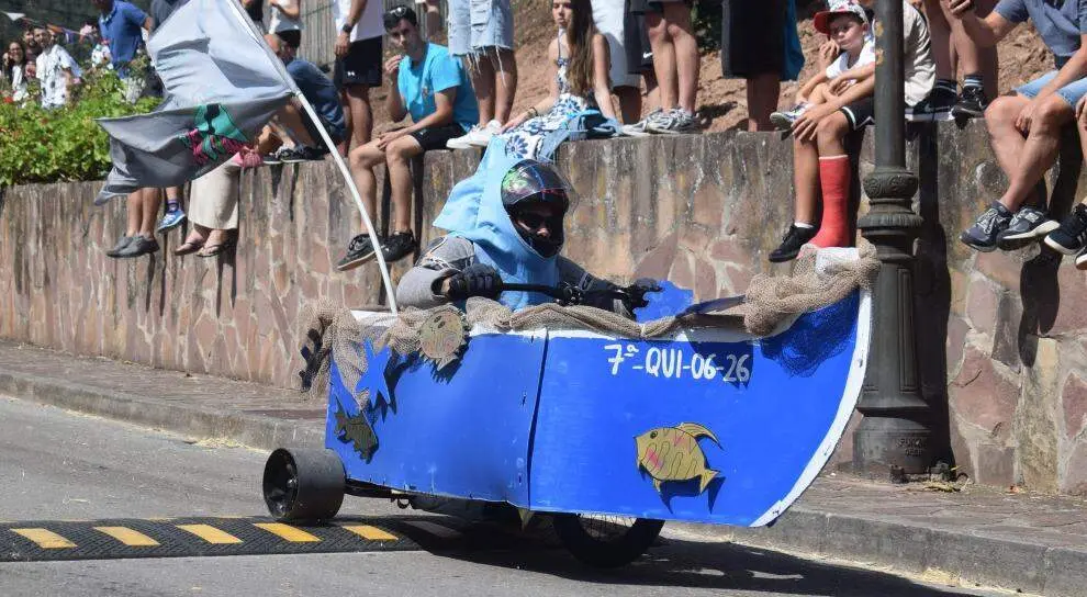 Barco de 'Columba quijano' fue el auto mas divertido.