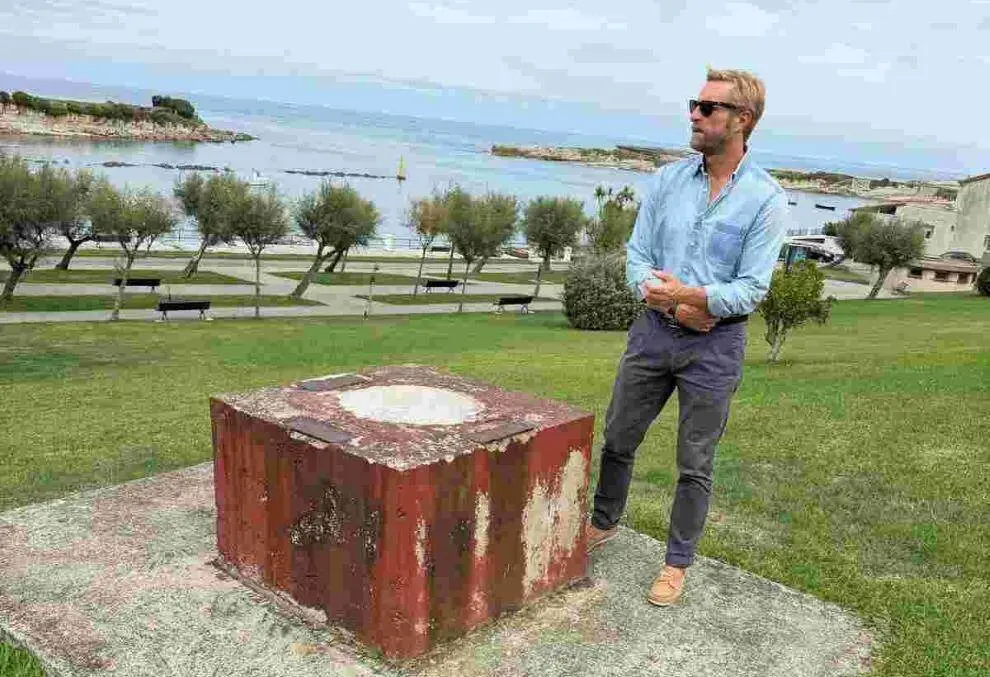 El portavoz del PRC en Santander, Felipe Pi&ntilde;a, en La Maruca.