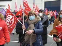 Los sindicatos reclaman equiparación salarial entre hombres y mujeres. Nyka Goicoechea