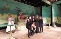 Entrega de la distinción de Parrandista Mayor a las nietas de José Ángel Lagarma. R.A.