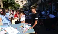 La Plaza de San Antonio acogió durante un día todas las actividades. R.A.