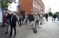 Participantes en la protesta. R.A.