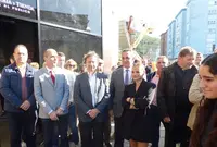 Recibimiento a las autoridades políticas. R.A.