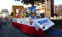 La carroza de Sonic. R.A.