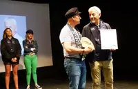 El cofrade de Honor, Carlos Sobera. R.A.