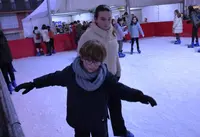 Algunos aprendieron a patinar. R.A.