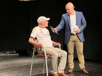 Ramón San Millán en el Teatro Casino Liceo. R.A