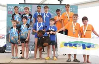 Noja logró metales en equipos e individual.