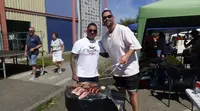 Parrillada de carne y chorizo. R.A.