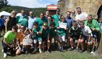 Foto de familia de los premios especiales.
