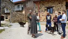 Reunión con los vecinos del barrio La Edeesa.