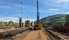 Estado de las obras entre Astillero y