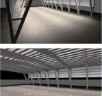 Infografía de la pista deportiva de Oruña.