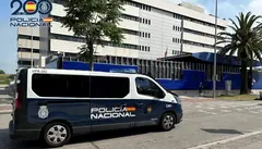 Polic&iacute;a Nacional de Santander.