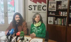Rueda de prensa del sindicato STEC.