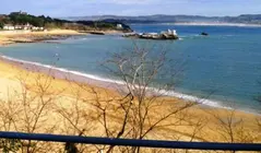 Playa de Los Peligros en Santander.