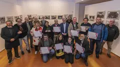 Participantes premiados en el concurso.