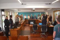 Minuto de silencio en el Pleno de Pi&eacute;lagos.