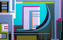 Obra de Rufo Criado para la muestra.