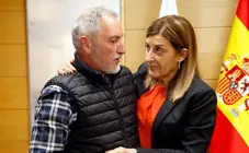 Vilela y Buruaga en la reuni&oacute;n.