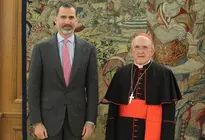 Acto de Carlos Osoro junto al Rey Felipe VI.