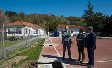 Las autoridades pol&iacute;ticas visitan varias actuaciones en Molledo.