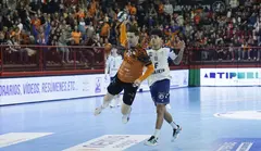 Un momento del encuentro con un resultados ajustado.