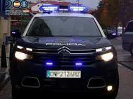 Veh&iacute;culo de la Polic&iacute;a Nacional.