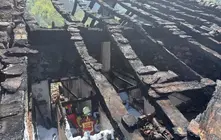 Incendio en Mazcuerras.